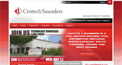 Desktop Screenshot of crottsandsaunders.com